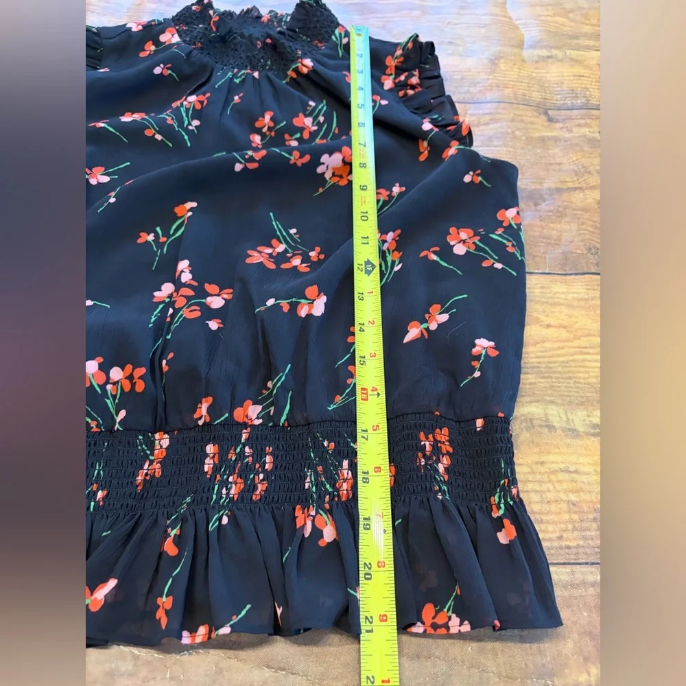 J. Crew Floral Sleeveless Blouse - Picture 6 of 6